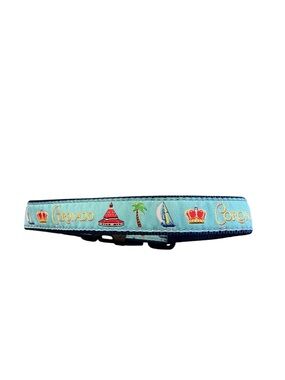 Up Country Blue Coronado Dog Collar